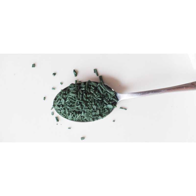 Spiruline en paillettes